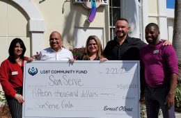 Emerald Senior Care $15,000 donation to Sun Serve